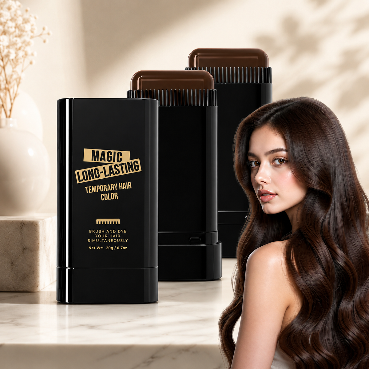 Barra Correctora Instantánea de Canas y Raíces con Peine