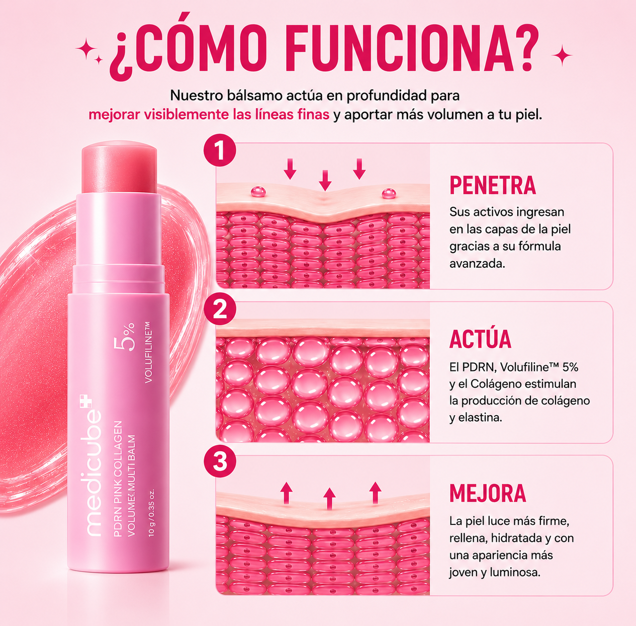 Bálsamo Coreano Voluminizador Con PDRN y Colágeno