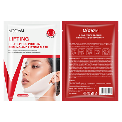 Mascarilla Reafirmante de Colágeno + Péptidos para Rostro y Cuello